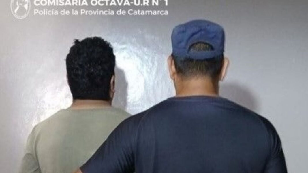 Mapa de la provincia de Catamarca con iconos representando noticias de diferentes categorías